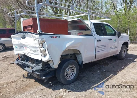 2020 Chevrolet Silverado 1500 4Wd Double Cab Standard Bed Wt from USA, damaged, VIN 1GCRYAEH0LZ290213